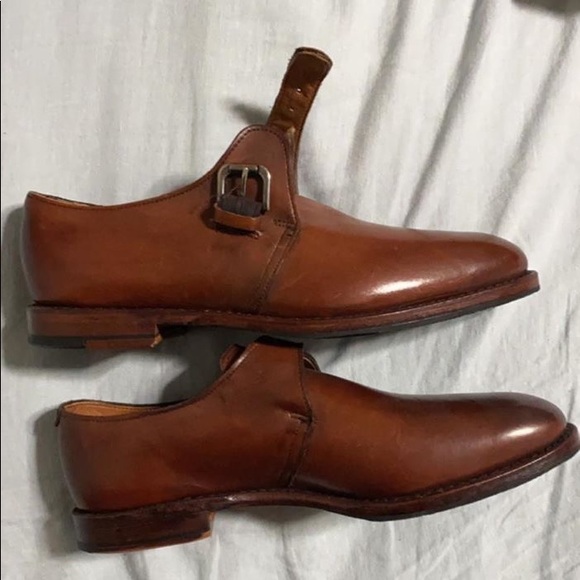 allen edmonds single monk strap